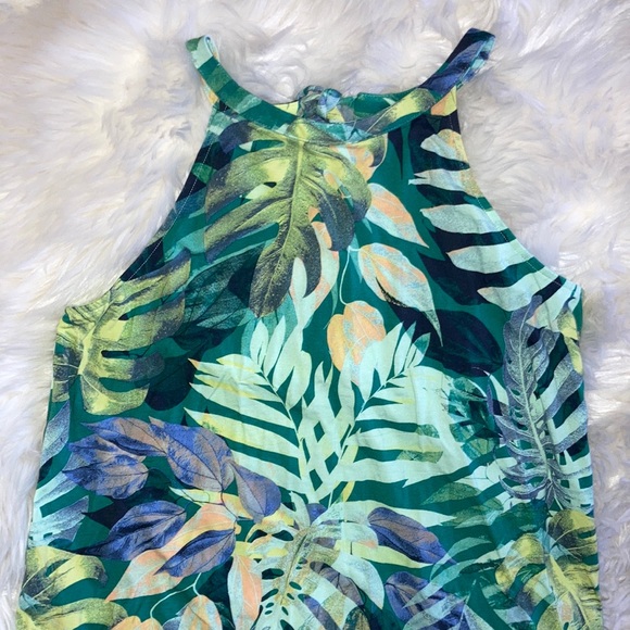 TIME AND TRU Floral Halter Swing Dress - Picture 6 of 15